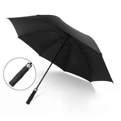 Custom Logo gedruckt Großer Winddichtes Outdoor-Geschäftsschirm für die Bequemlichkeit der Reise