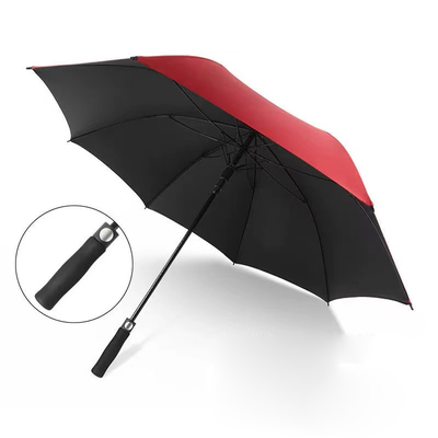 Custom Logo gedruckt Großer Winddichtes Outdoor-Geschäftsschirm für die Bequemlichkeit der Reise