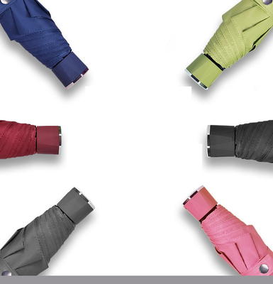 Sonnencreme Winddicht Outdoor Reisen Fünffach kleiner Schirm Werbung Geschenkschirm