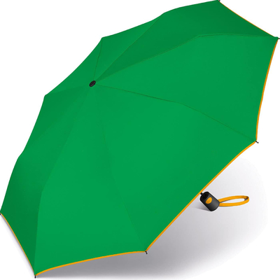 Agile Lieferkette Erwachsene Glasfaserrahmen Farbenfroher automatischer Regenschirm mit Logo