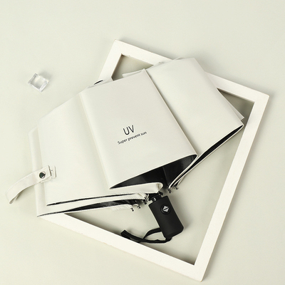 Customized Muster Druck Winddicht Werbe Schirm mit minimalistischem Design
