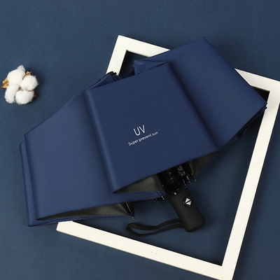 Customized Muster Druck Winddicht Werbe Schirm mit minimalistischem Design