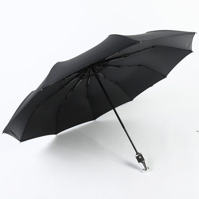 Minimalischer Design-Stil Custom Logo Druck Anti-UV Geraden Regenschirm für Werbung