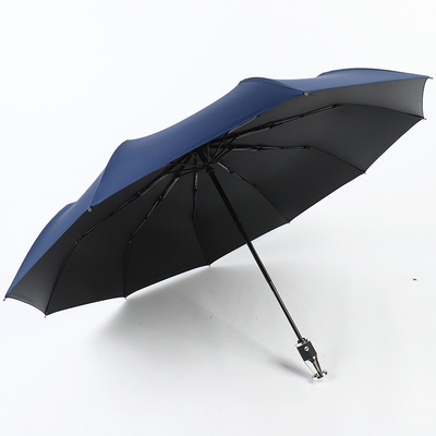 Minimalischer Design-Stil Custom Logo Druck Anti-UV Geraden Regenschirm für Werbung