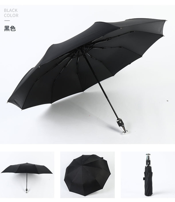 Minimalischer Design-Stil Custom Logo Druck Anti-UV Geraden Regenschirm für Werbung