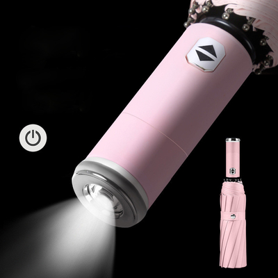 100cm offener Durchmesser LED Taschenlampe Sonnenschirm