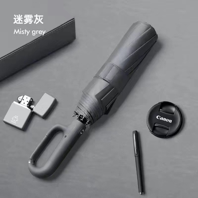 Werbeschirm mit Buckel Hook Loop Lock Handle für Frauen und UV-Schutzbeschichtung