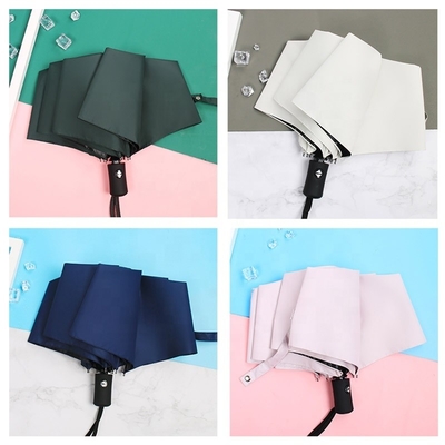 Chinesische Reiseparaguas Dreifachschirm mit individuellem Logo und UV-Schutz