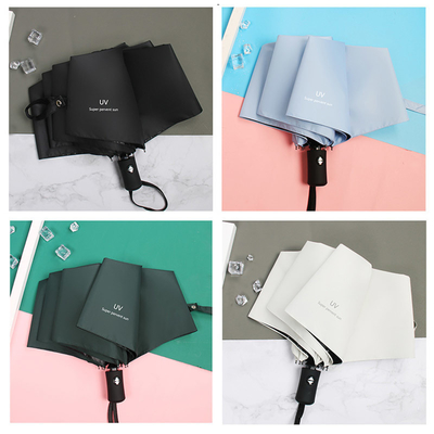 Chinesische Reiseparaguas Dreifachschirm mit individuellem Logo und UV-Schutz