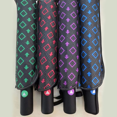 Marktpopulärer Aktienschirm mit halbautomatischer Funktion und Custom Logo Print