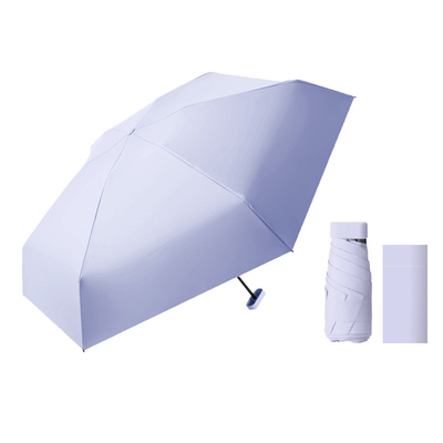 Mini-Reise-Kompakte Windschutz-Schirm Kleine Klappschirme Leichtgewicht Sonnenschirme und Regenschirme mit UV-Schutz